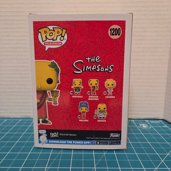Funko POP Television The Simpsons Emperor Montimus Burns 1200 Vinyl Figure - Picture 3 of 6